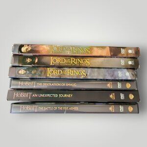 6-Piece DVD Set – Lord of the Rings & The Hobbit Movie Collections